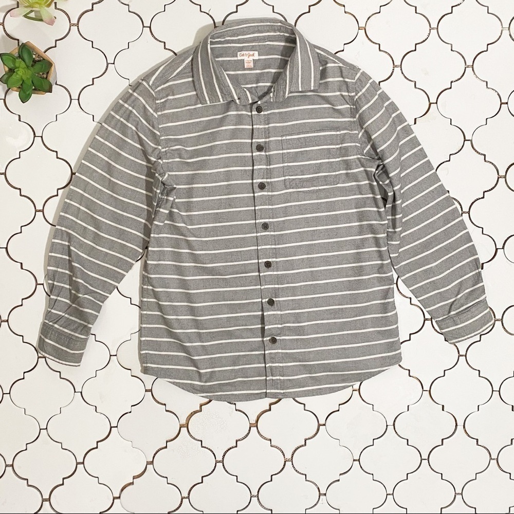 Cat & Jack long sleeve button down